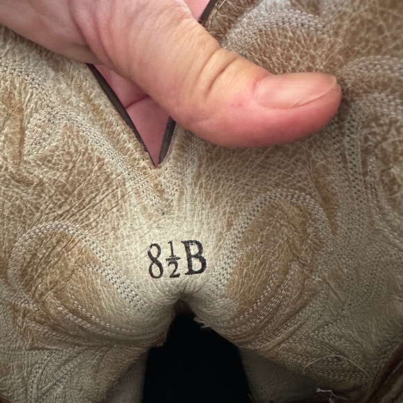 ARIAT Woman's 8.5 B Legend Western Cowgirl Cowboy Boots Brown Blue 15825 - Picture 9 of 11